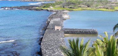 Kaloko Fishpond Wall 2009